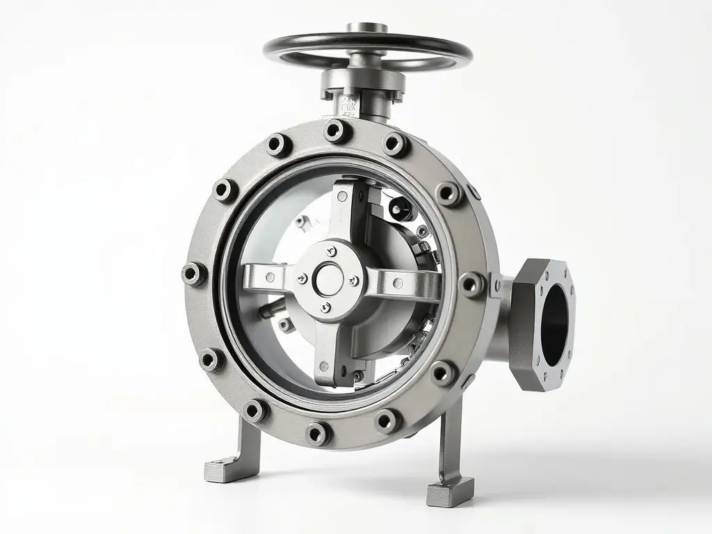 A photograph of a certified valve, clearly stamped with relevant certifications (ISO, ASTM, EN, API, BS). The valve is placed against a neutral background to emphasize the certification marks and their significance.