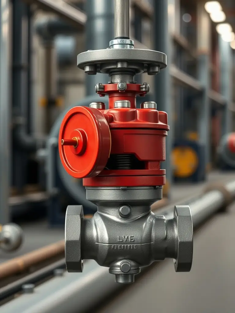 A visual representation of a valve with an EN standard mark, highlighting its compliance with European safety and performance requirements.
